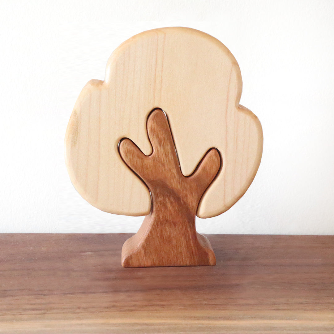 Natural Two-Tone Maple Tree