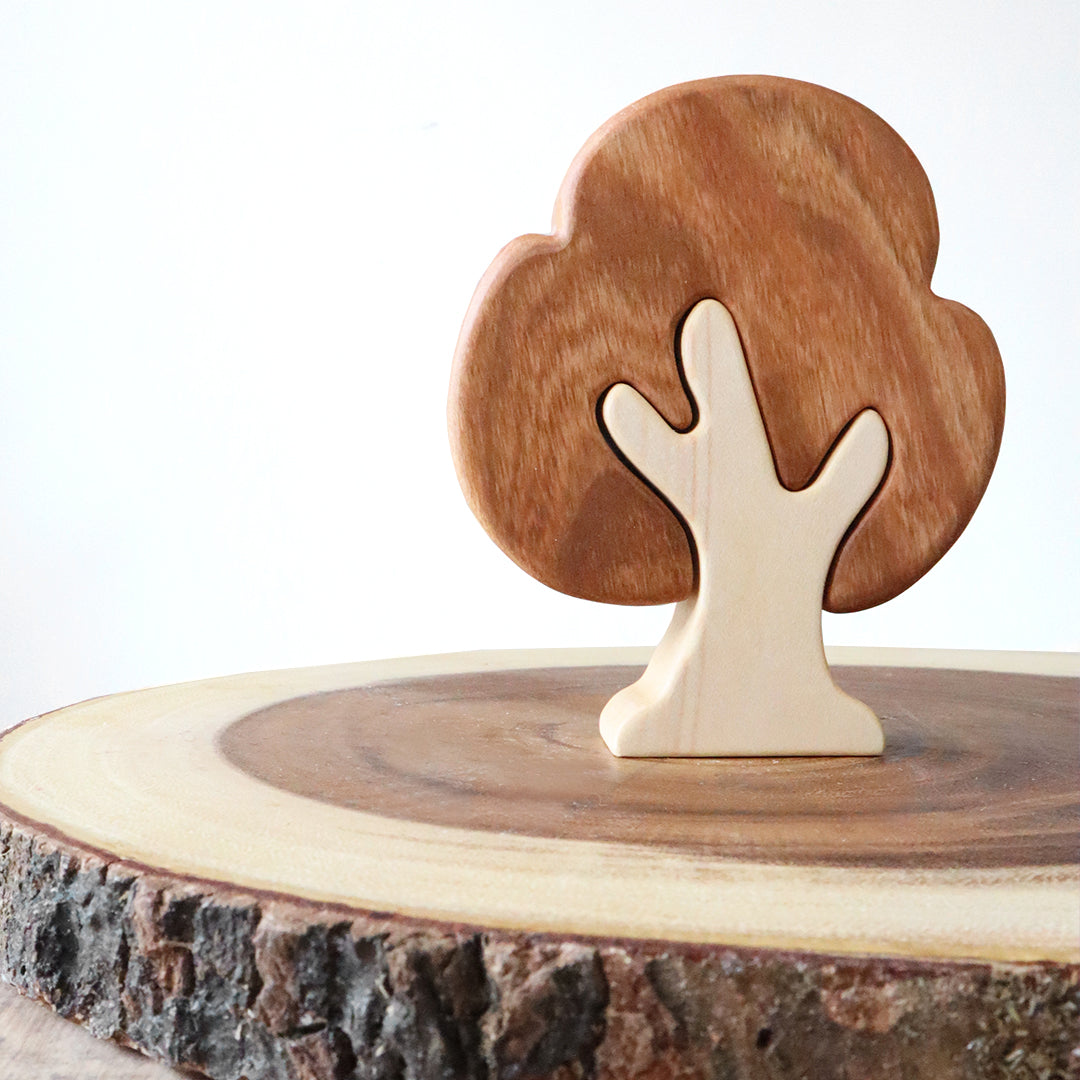 Natural Two-Tone Maple Tree