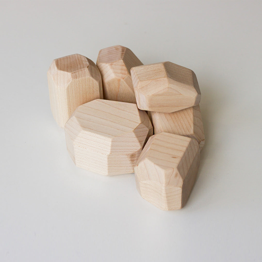 Natural Stacking Rocks (6 piece set)