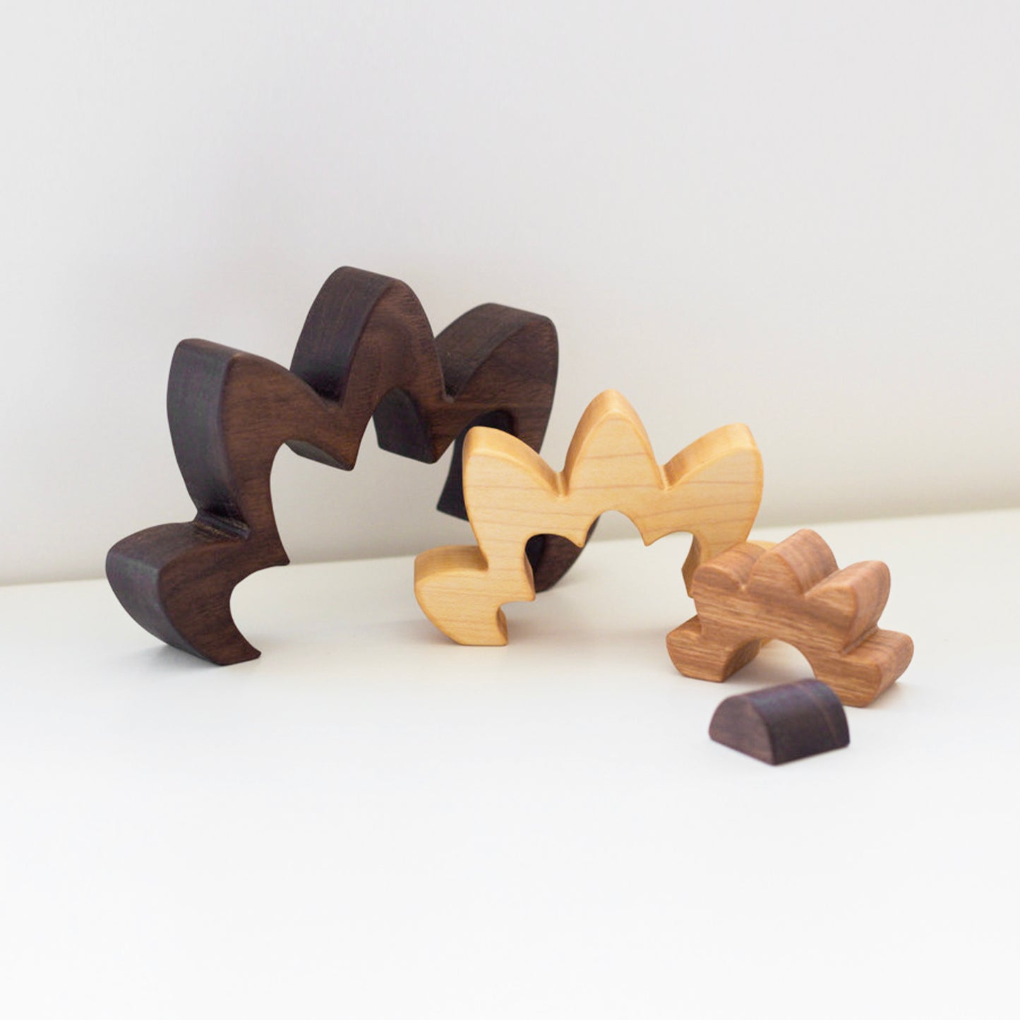 Natural Pointed Flower Stacker (4 piece set)