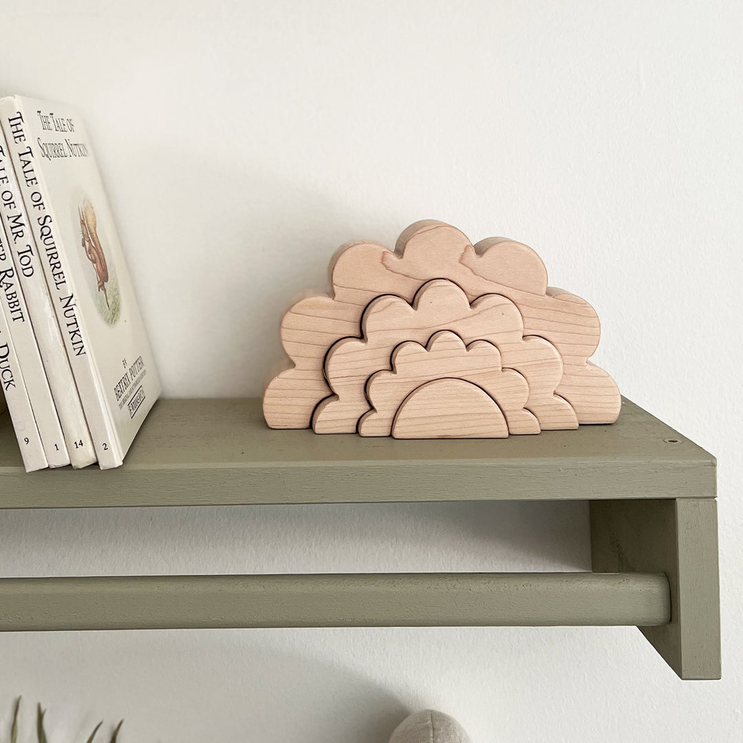 Natural Rounded Petal Stacker