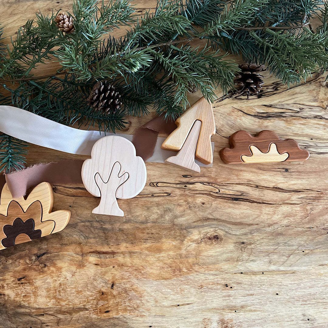 Natural Maple Tree Puzzle