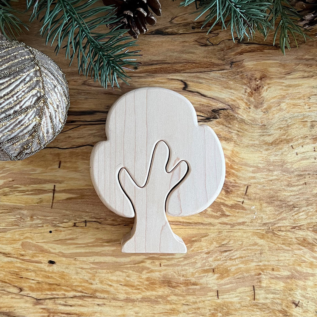 Natural Maple Tree Puzzle