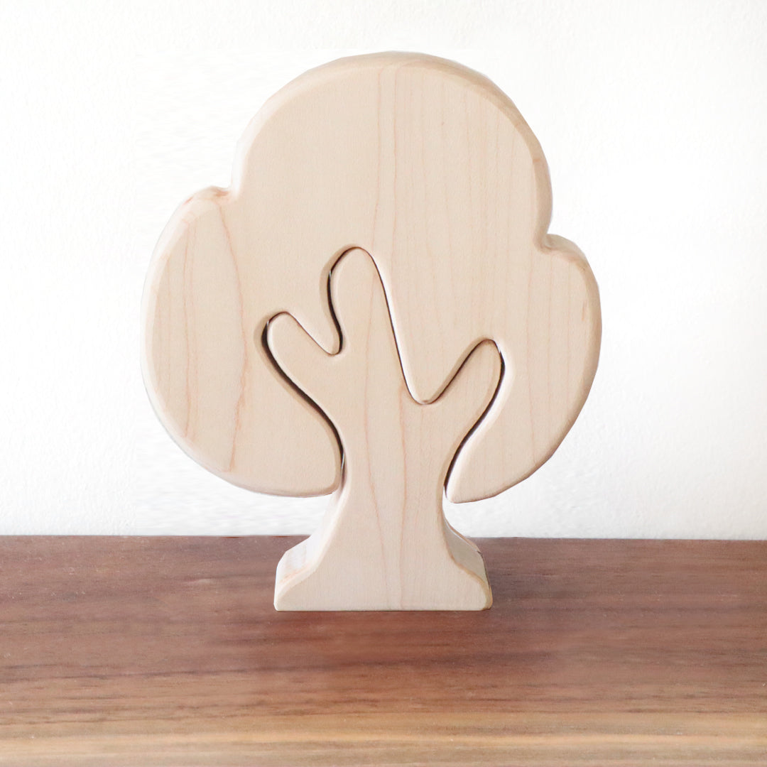 Natural Maple Tree Puzzle