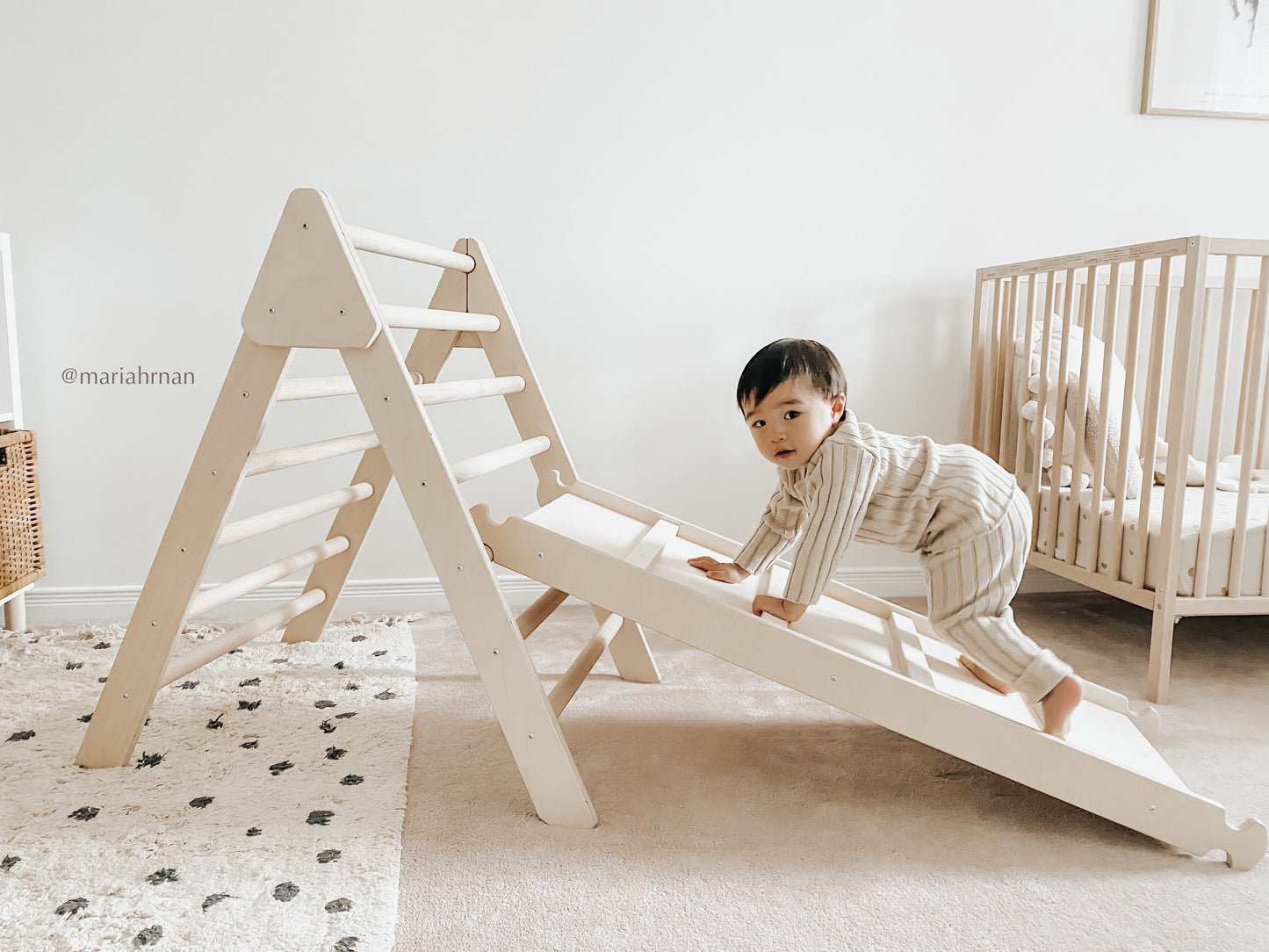 Maple wood Reversible Ramp & Slide